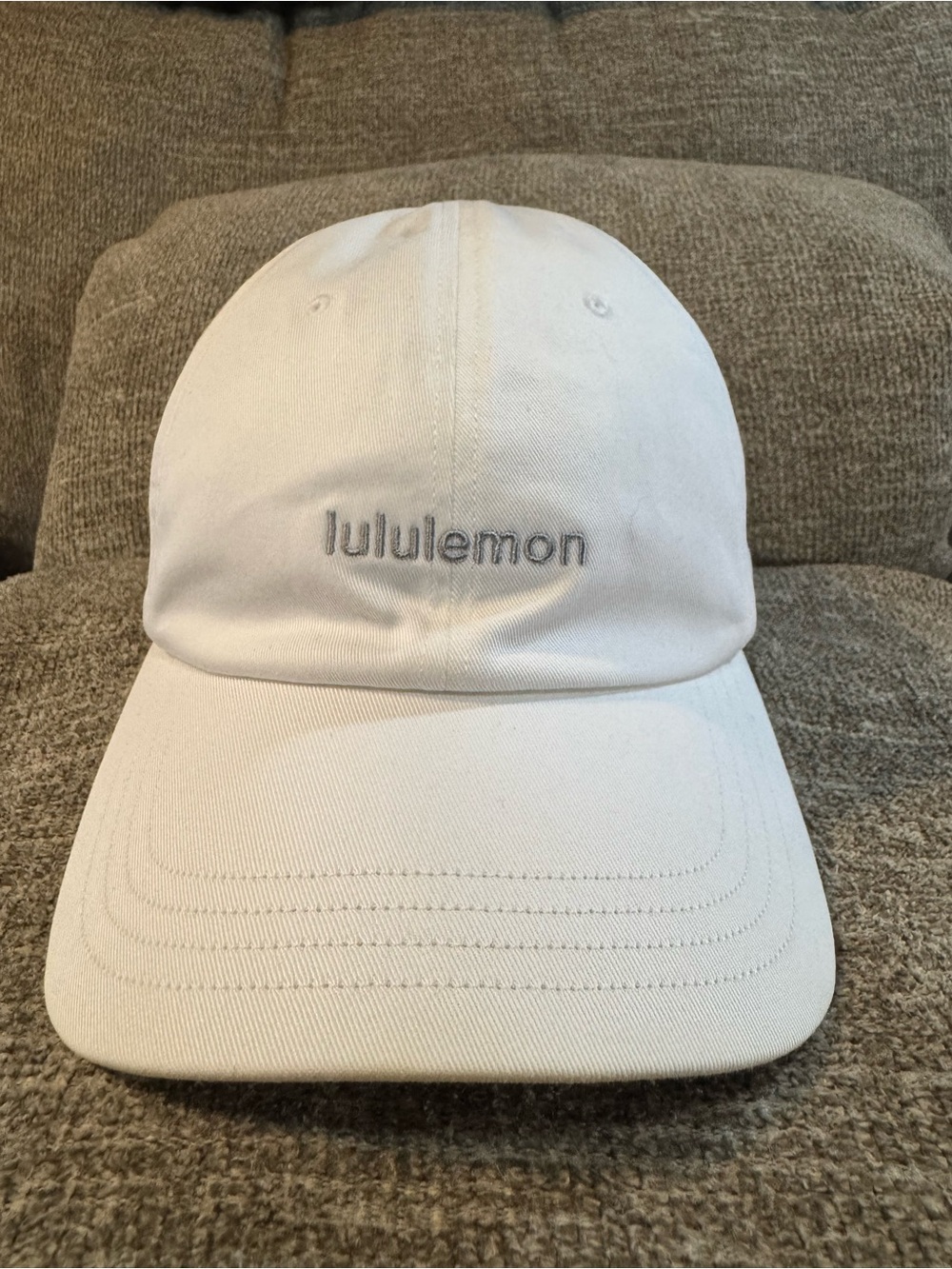Lululemon Classic White Ball Cap Wordmark embroidery TROON NORTH Golf Club